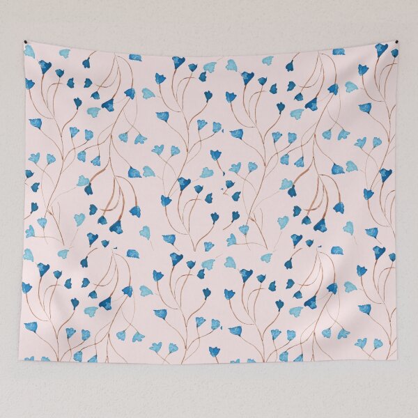 Item preview, Blue petals  designed and sold by Mind spill art.