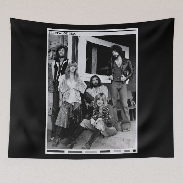 Item preview, Classic Rock Fleetwood Mac Vintage Band Poster designed and sold by hanssans52.