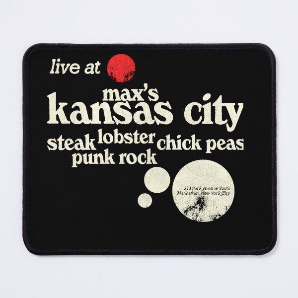 Item preview, Live At Maxs Kansas City Nightclub designed and sold by AliceDaigle.
