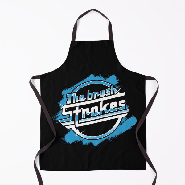 Item preview, The Brush Strokes Blue Neon Style Band designed and sold by AliceDaigle.