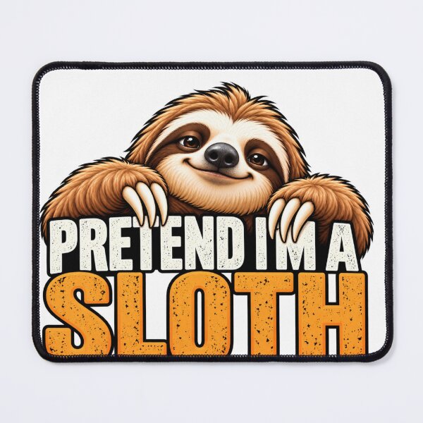 Item preview, Pretend I'm a Sloth Funny Animal T-Shirt designed and sold by Wiamprint.