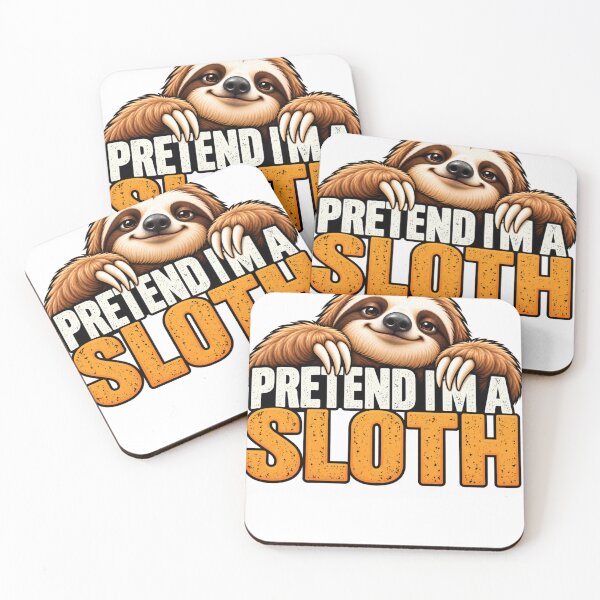 Item preview, Pretend I'm a Sloth Funny Animal T-Shirt designed and sold by Wiamprint.