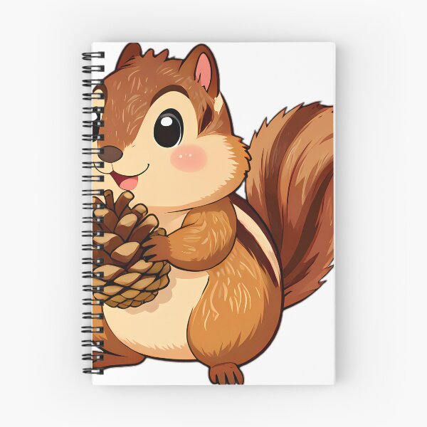 Item preview, Cute Chipmunk Hugging Autumn Pinecone designed and sold by pumsquare.
