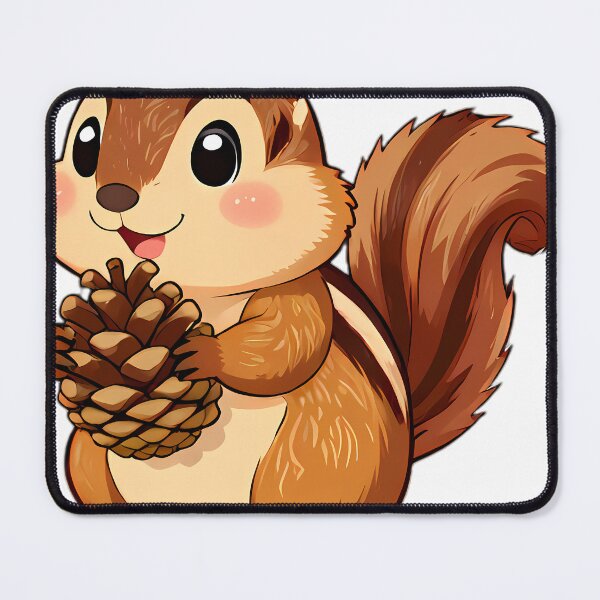 Item preview, Cute Chipmunk Hugging Autumn Pinecone designed and sold by pumsquare.