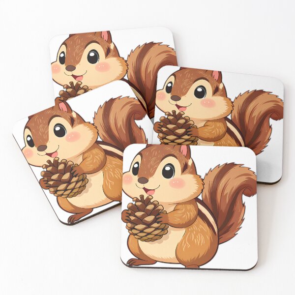Item preview, Cute Chipmunk Hugging Autumn Pinecone designed and sold by pumsquare.