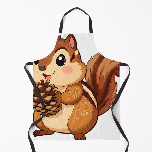 Item preview, Cute Chipmunk Hugging Autumn Pinecone designed and sold by pumsquare.