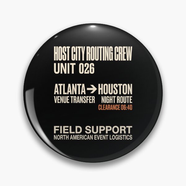 Item preview, Host City Routing Crew Atlanta To Houston Venue Transfer designed and sold by SplashTastic.
