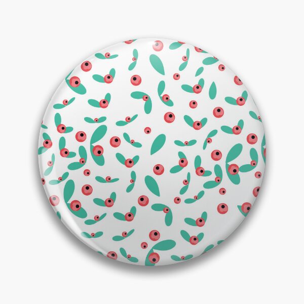 Item preview, Seamless Red Berry and Teal Leaf designed and sold by paolboa.