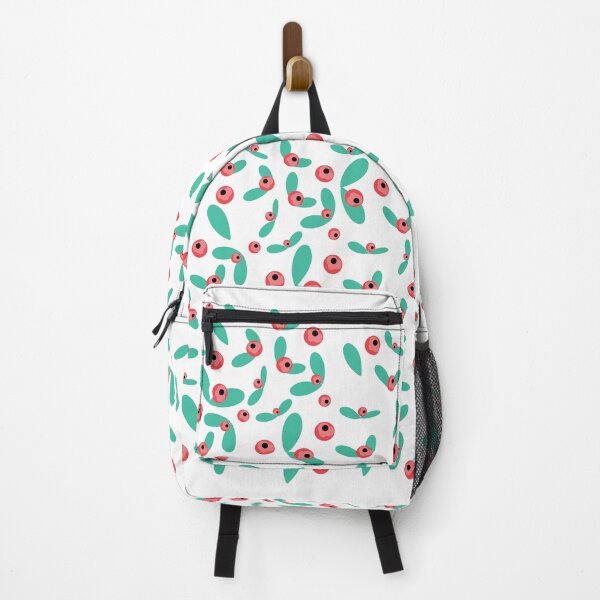 Item preview, Seamless Red Berry and Teal Leaf designed and sold by paolboa.