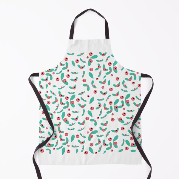Item preview, Seamless Red Berry and Teal Leaf designed and sold by paolboa.