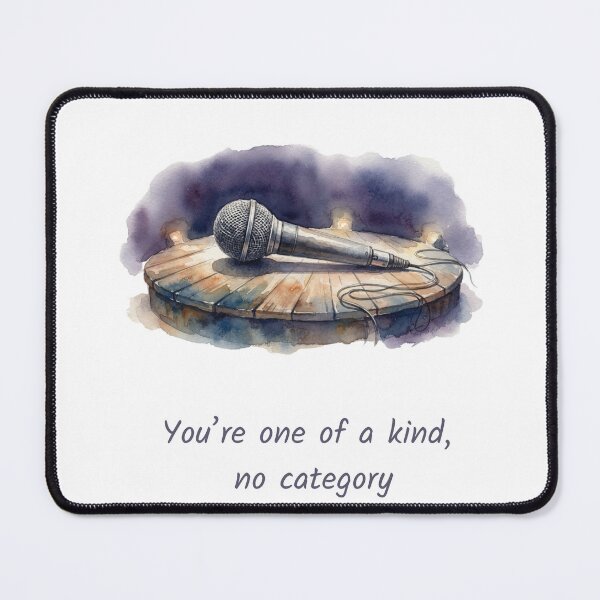 Item preview, Musical Theatre Stage Microphone Watercolour Art designed and sold by made by Golightly x.