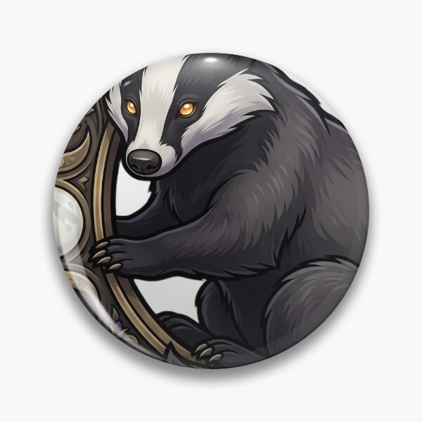 Item preview, Gothic Badger Carved Stone Harvest Moon Base designed and sold by IllumeInk.