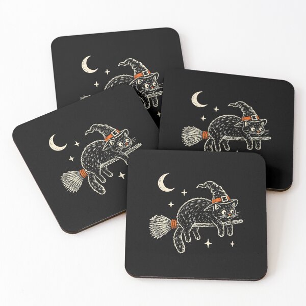 Item preview, Witchy Cat, Spooky Season designed and sold by Bonahelia.