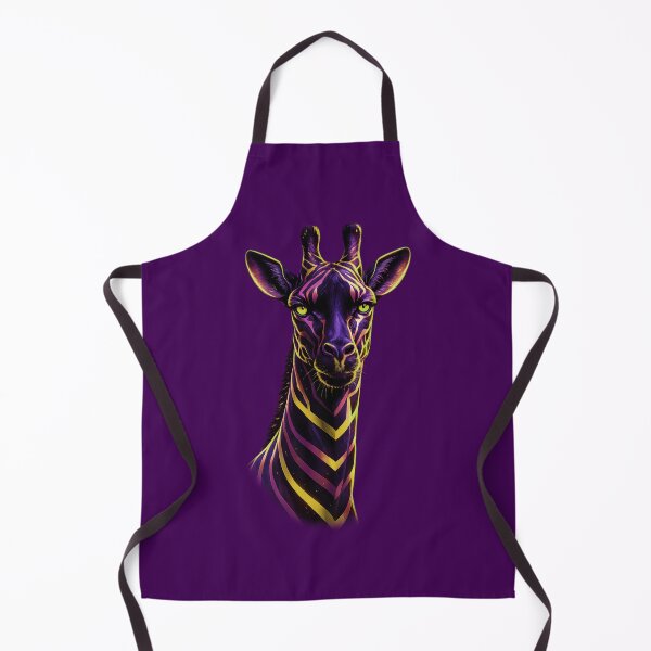 Item preview, Neon Giraffe Cyberpunk Animal Retro Safari Poster designed and sold by K Design Store.