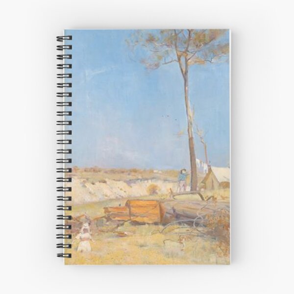 Item preview, Under a Southern Sun (Timber Splitter's Camp) designed and sold by SharonTheFirst.