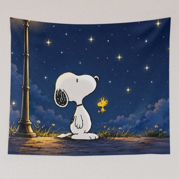 Item preview, Starlit Lamppost Night designed and sold by homedeco12.