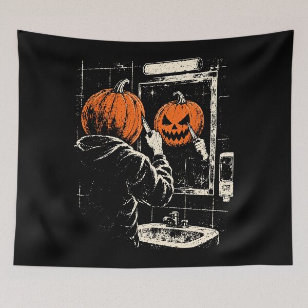 Item preview, Creepy Halloween, Jack-o-lantern designed and sold by Bonahelia.