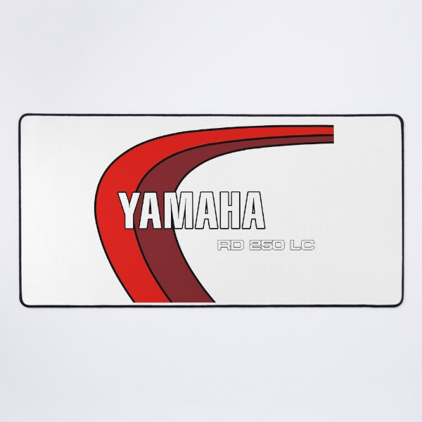 Item preview, Yamaha RD250LC Red Stripe White Classic Two Stroke Motorcycle designed and sold by itsperfectfor.