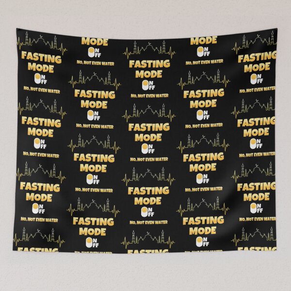 Item preview, Fasting Mode Water Fasting Ramadan T Shirt designed and sold by lillian-mcclin.