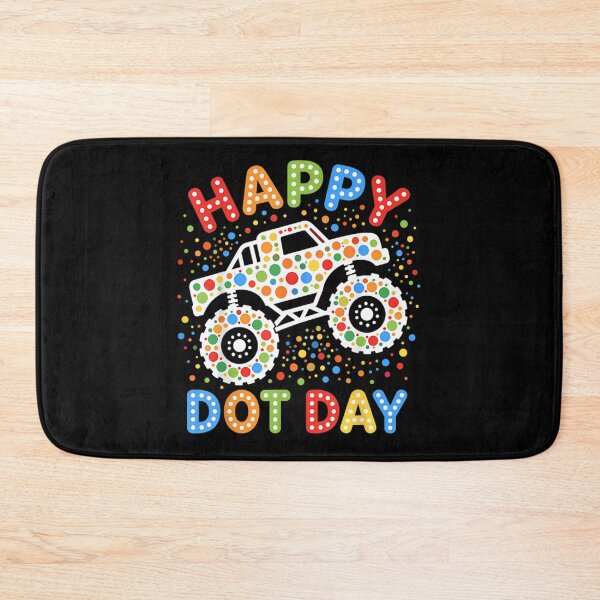 Item preview, Colorful Monster Truck Polka Dot Art Boys Kids Student designed and sold by carmella-eppers.