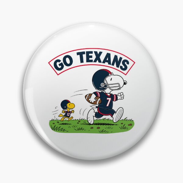 Item preview, Snoopy & Woodstock Houston Texans Football Retro F562 designed and sold by GLUVY-THEME.