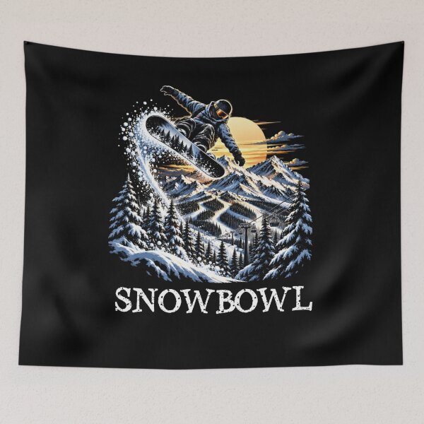 Item preview, Snowbowl Ski Resort Arizona  designed and sold by TheEndDesign.