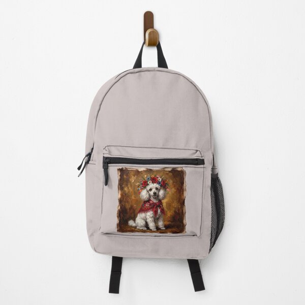 Artikelvorschau, Folk-Inspired Poodle Portrait – A Touch of Polish Tradition entworfen und verkauft von PanaluPrint .