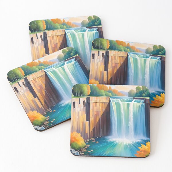 Item preview, Autumn Cascade designed and sold by Undersea Ai Art.