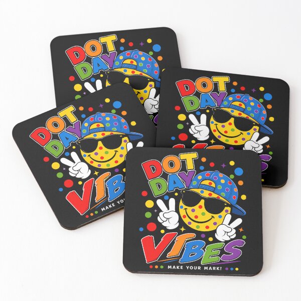 Item preview, Dot Day Vibes Smile Face Colorful Polka Dot Kids designed and sold by carmella-eppers.