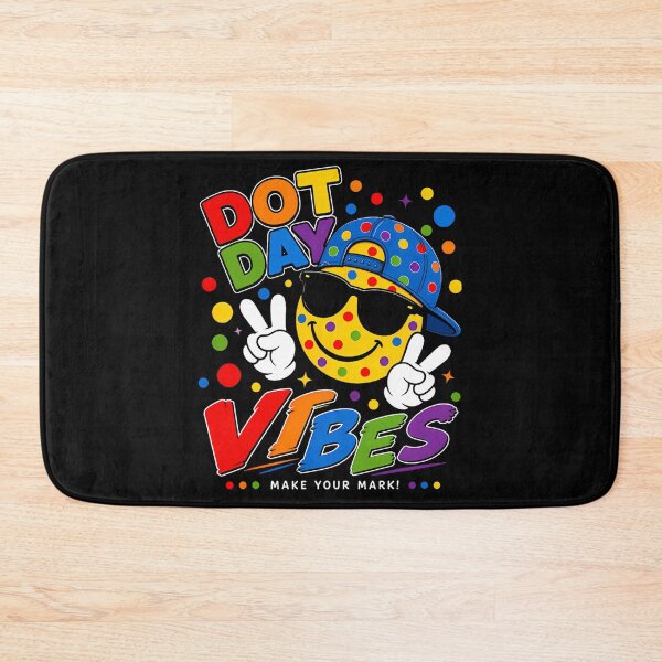 Item preview, Dot Day Vibes Smile Face Colorful Polka Dot Kids designed and sold by carmella-eppers.
