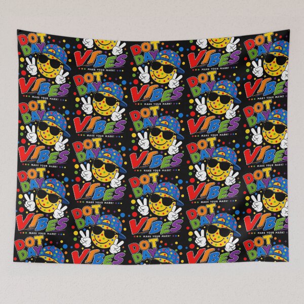 Item preview, Dot Day Vibes Smile Face Colorful Polka Dot Kids designed and sold by carmella-eppers.