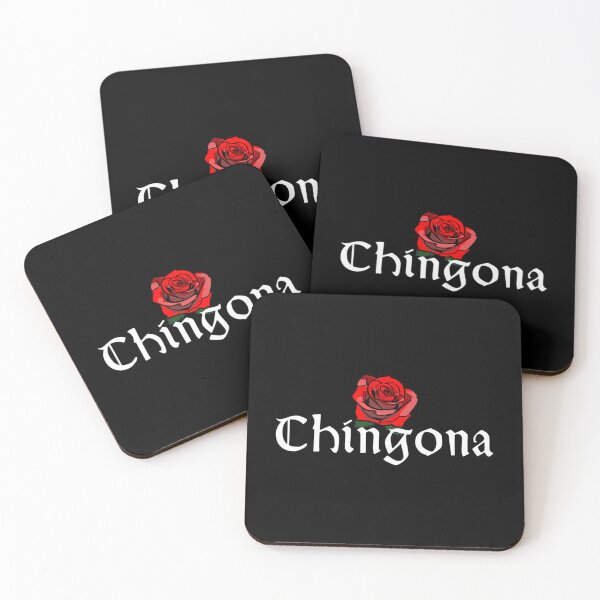 Item preview, Chingona Latina Pride Mexican Red Rose Gothic Lettering Hispanic Heritage Gift designed and sold by tyree-boston.