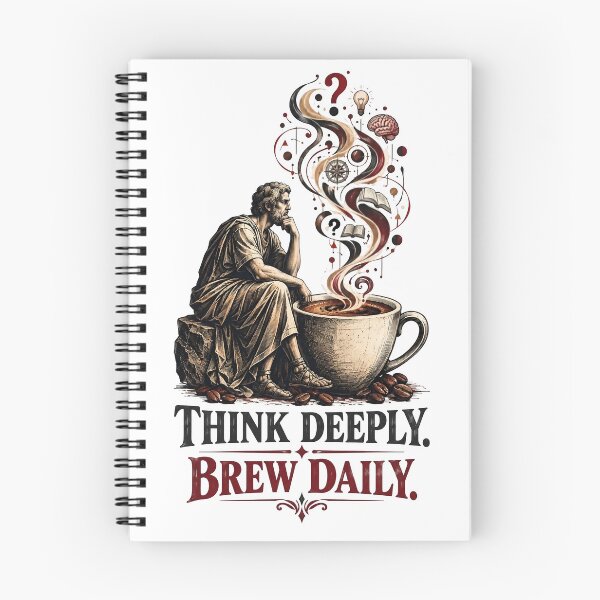 Item preview, Think Deeply Brew Daily Coffee designed and sold by Sovereign Supply Co..