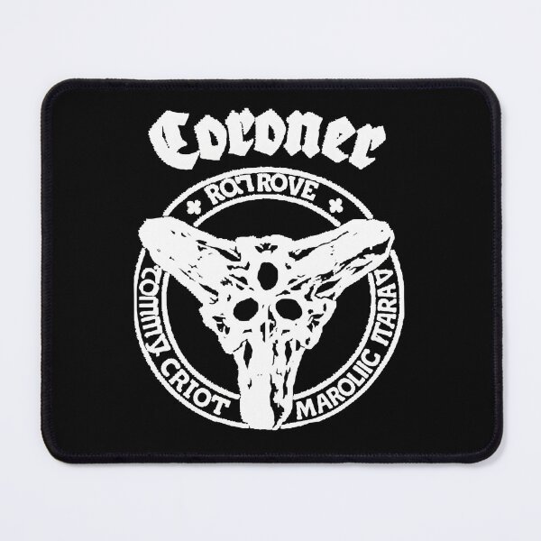 Item preview, Coroner Swiss Thrash Metal Band Skull designed and sold by huldachewning.