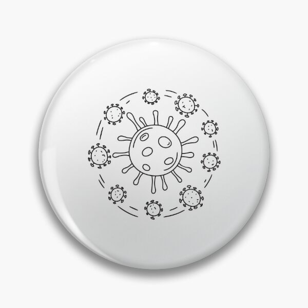 Item preview, A virus particle surrounded by protective cells designed and sold by rasagamastore.