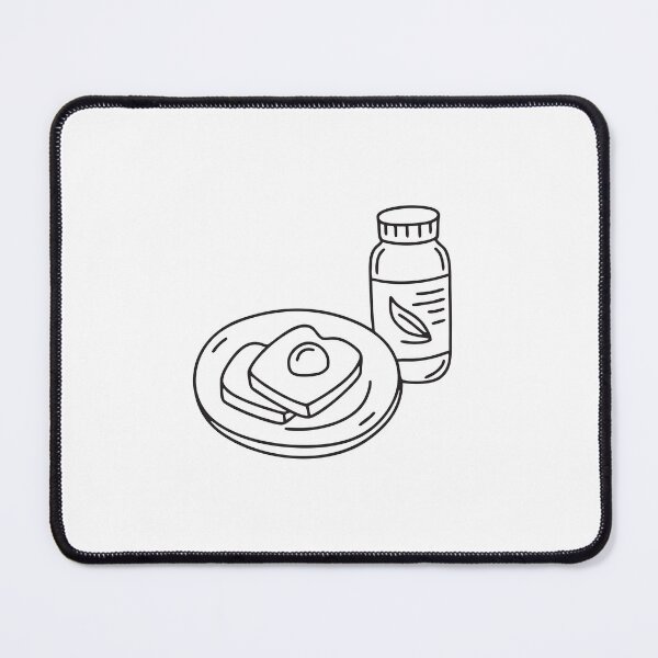 Item preview, A vitamin bottle placed beside a breakfast plate designed and sold by rasagamastore.