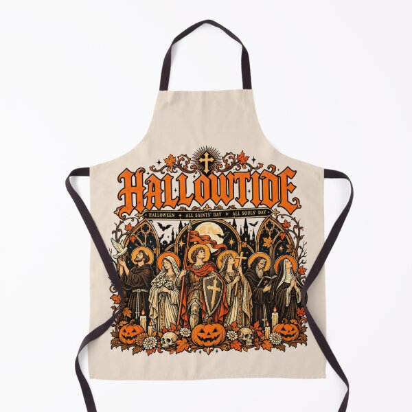 Item preview, Catholic Hallowtide Shirt, All Saints & All Souls Day Tee, Vintage Christian Faith Gift, Autumn Religious Shirt designed and sold by Cchotlan.