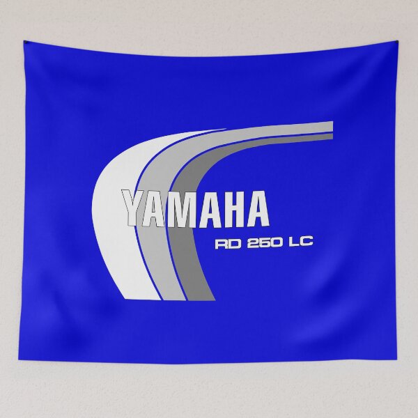 Item preview, Yamaha RD250LC Candy Blue Classic Two Stroke Motorcycle designed and sold by itsperfectfor.