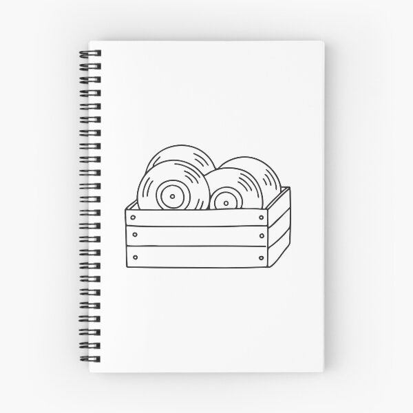Item preview, Vinyl records arranged in a crate designed and sold by rasagamastore.
