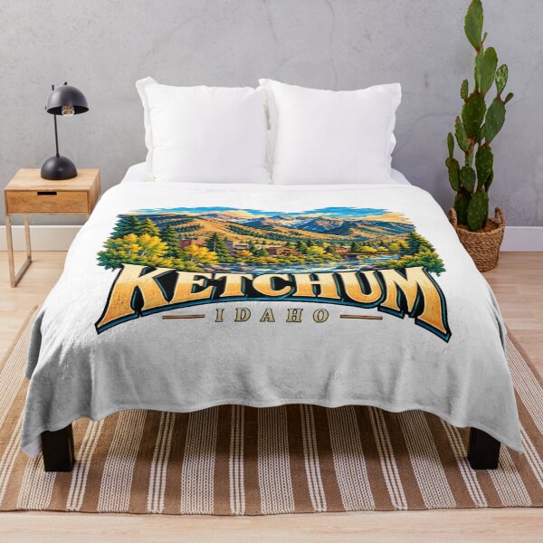 Item preview, Vintage Ketchum Idaho Travel Souvenir Landmark Gift designed and sold by MichaeIRellov.