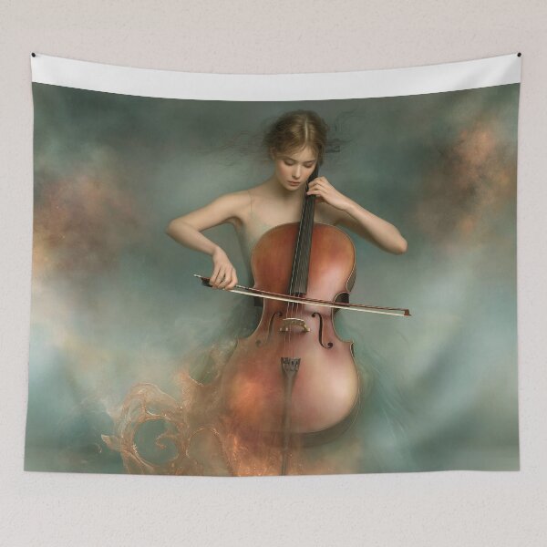Item preview, The magic of the cello designed and sold by Anne-Seltmann.