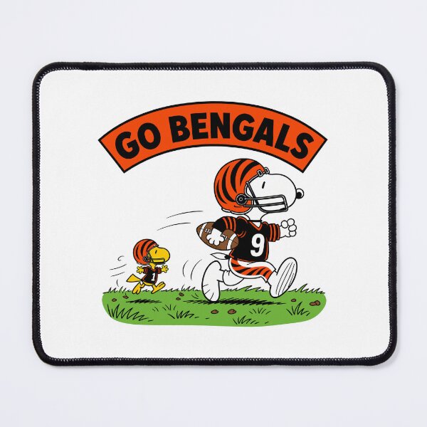 Item preview, Snoopy & Woodstock Cincinnati Bengals Football Retro F568 designed and sold by GLUVY-THEME.
