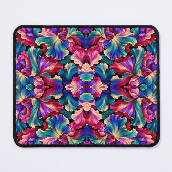 Item preview, Jewel-Tone Iridescent Floral Fantasy designed and sold by CJJRCollections.