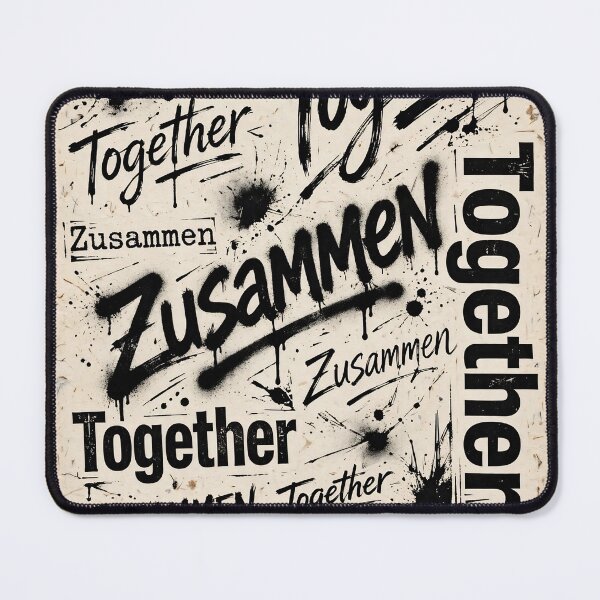 Item preview, Together & Together – Typography Print in Urban Style by PanaluPrint designed and sold by PanaluPrint .