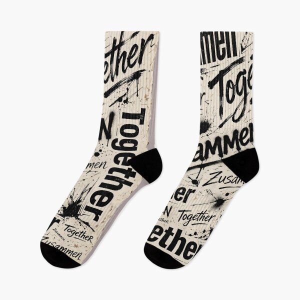 Item preview, Together & Together – Typography Print in Urban Style by PanaluPrint designed and sold by PanaluPrint .