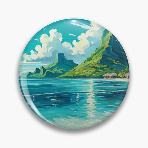 Item preview, Quiet Lagoon Dreams designed and sold by Undersea Ai Art.