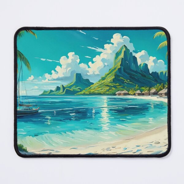 Item preview, Quiet Lagoon Dreams designed and sold by Undersea Ai Art.