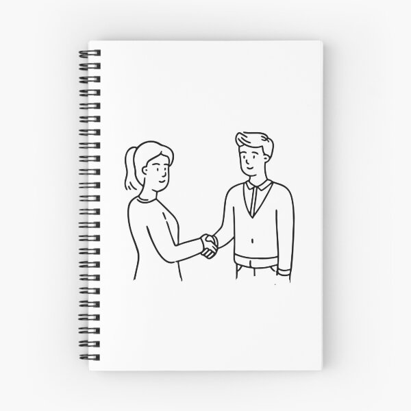Item preview, A visitor shaking hands with a host at the door designed and sold by rasagamastore.