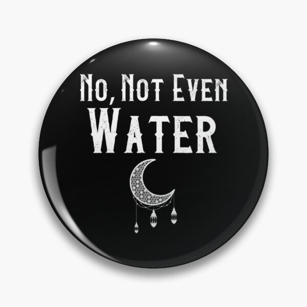 Item preview, Not Even Water Fasting Ramadan T Shirt designed and sold by lillian-mcclin.