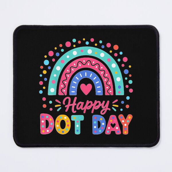 Item preview, Happy Dot Colorful Rainbow Polka Dot Boys Girls Kids Teacher designed and sold by carmella-eppers.